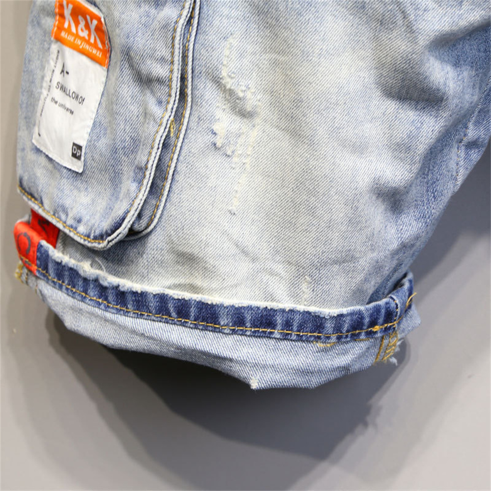 Fashion Brand Men Jeans Shorts - đánh giá và giá Streetwear Brand Denim
