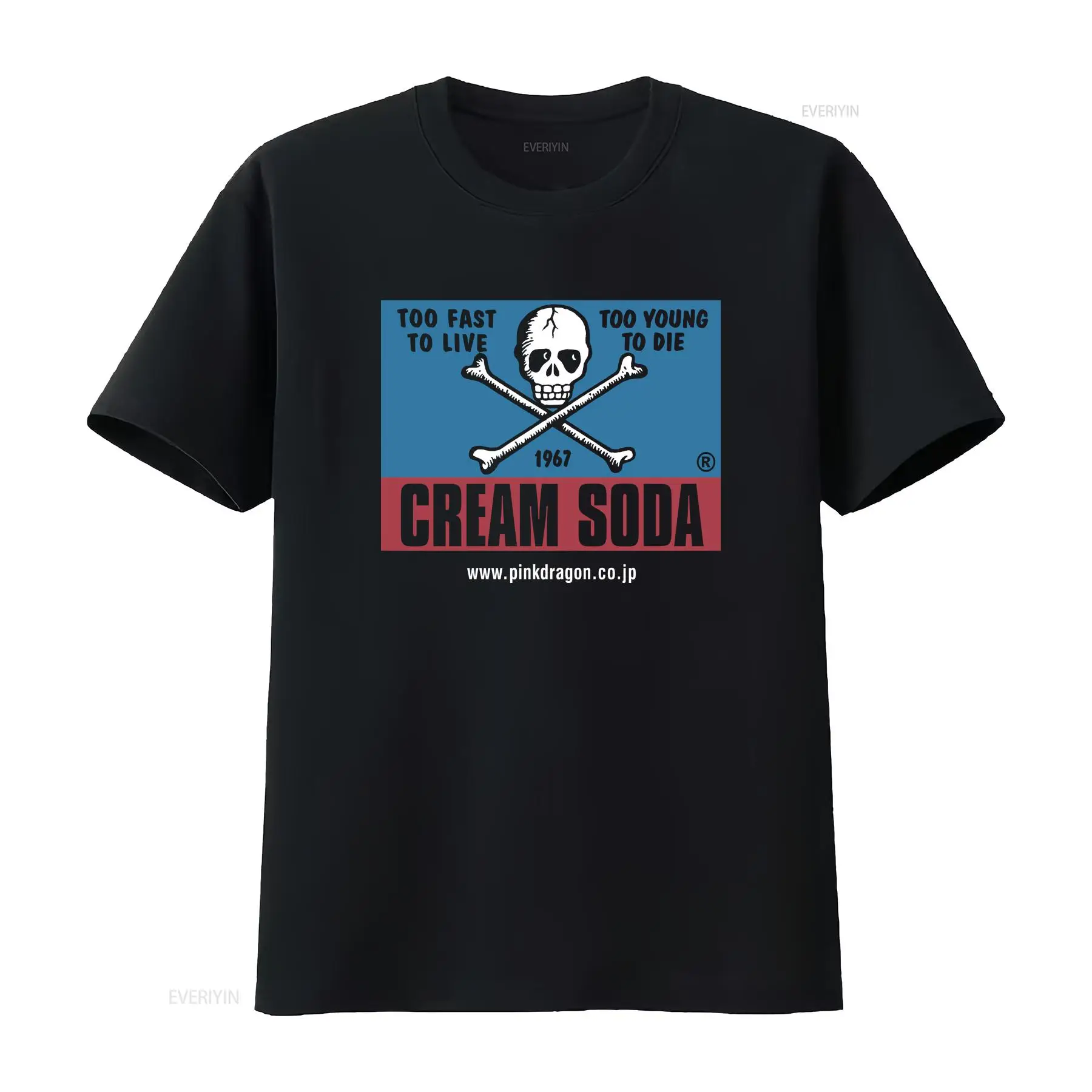 Vintage Cream Soda Skull Japan - đánh giá và giá Streetwear Brand Vintage