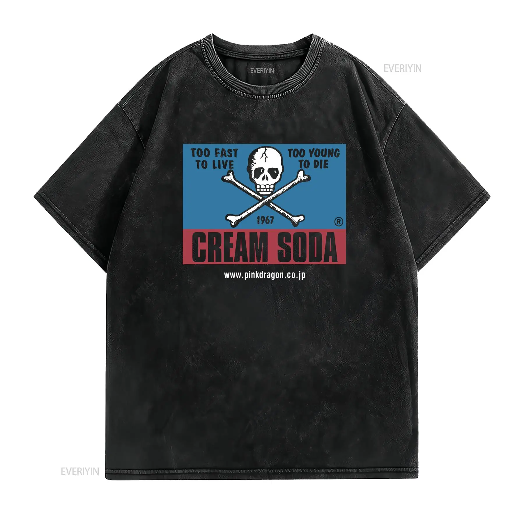 Vintage Cream Soda Skull Japan - đánh giá và giá Streetwear Brand Vintage