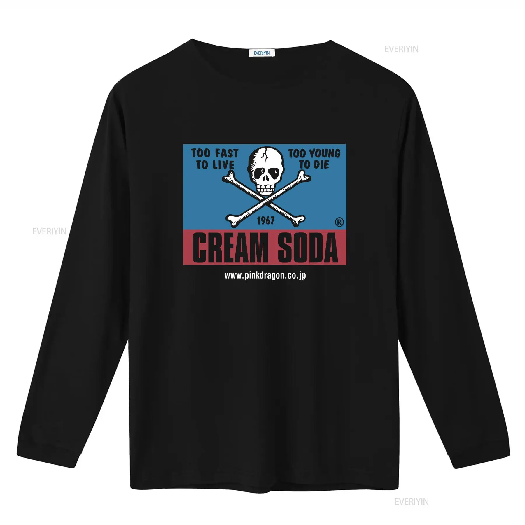 Vintage Cream Soda Skull Japan - đánh giá và giá Streetwear Brand Vintage