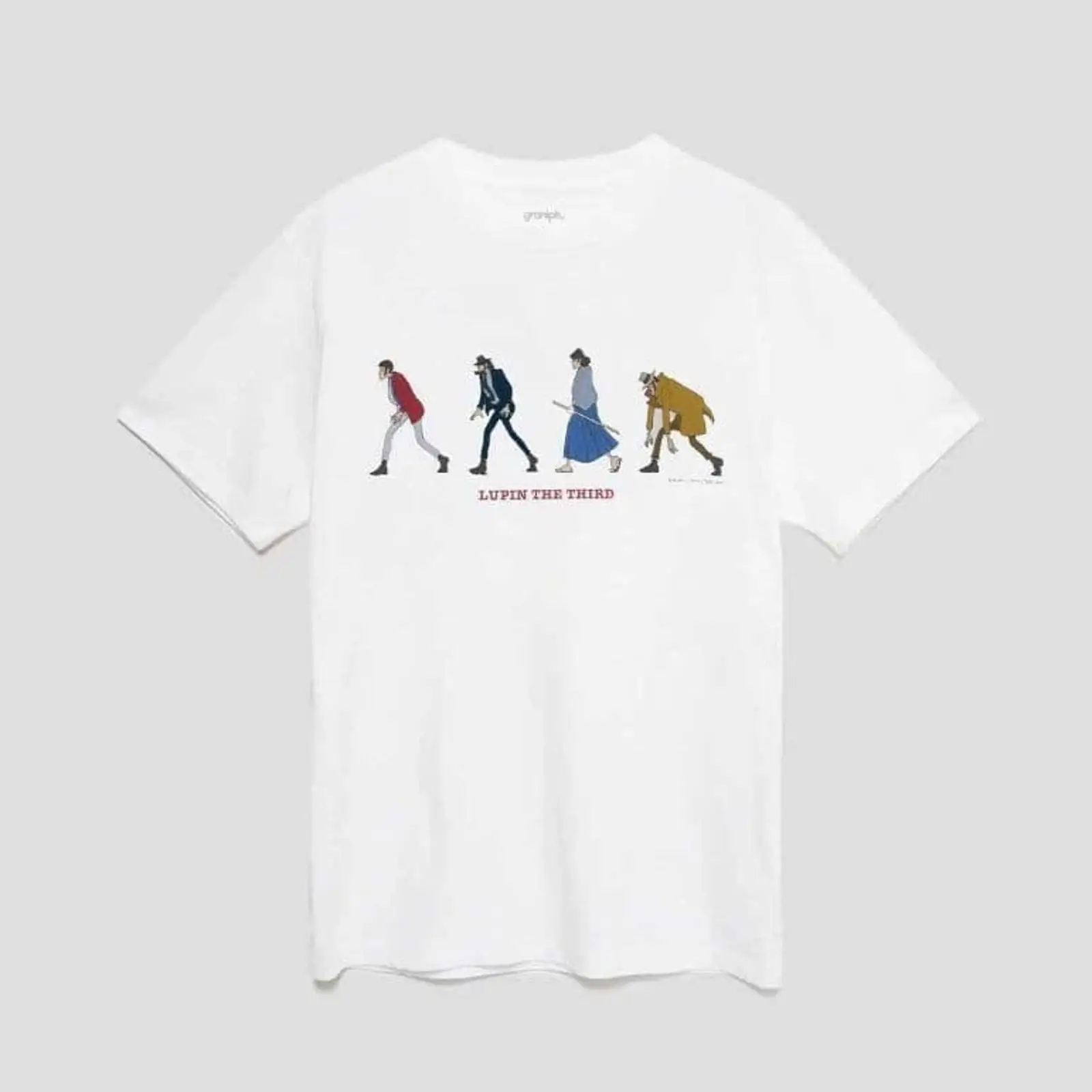 Graniph Lupin III T Shirt Größ - đánh giá và giá Streetwear Brand Vintage