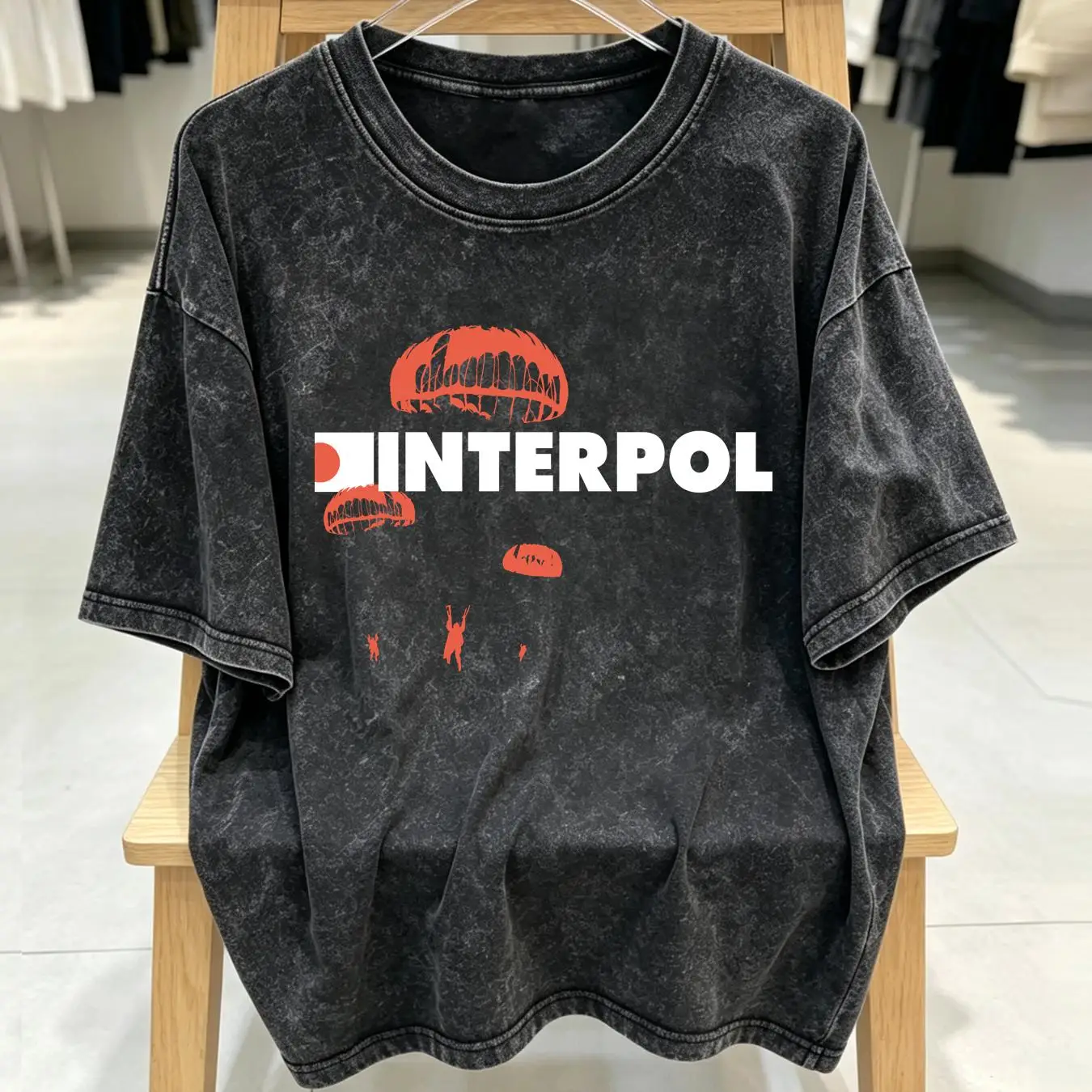 washed T Shirt Interpol band r - đánh giá và giá Streetwear Brand Vintage