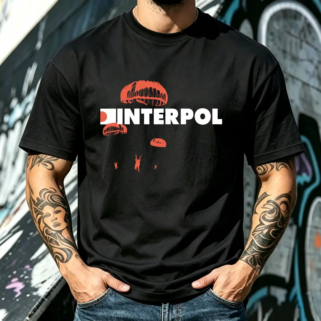 washed T Shirt Interpol band r - đánh giá và giá Streetwear Brand Vintage